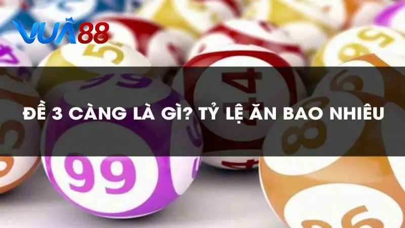 Đề 3 càng là gì? Đề 3 càng ăn bao nhiêu tại Vua88?